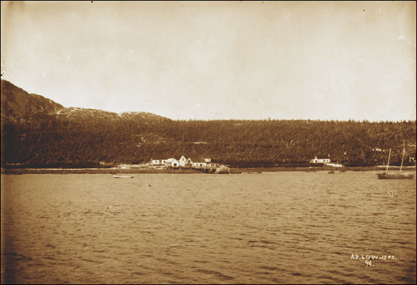 Poste de traite de la Compagnie de la Baie d'Hudson à Davis Inlet, 1896