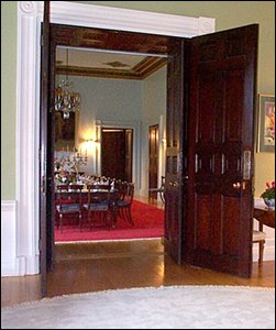 Double Doors Between Rooms