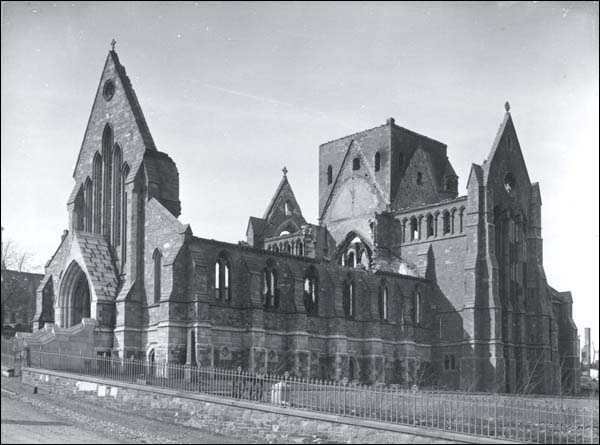 Ruins of the Anglican Cathedral, 1892
