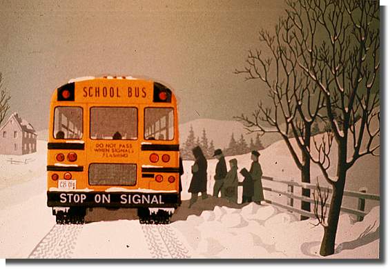 School Bus, Conception Bay School Bus, Conception Bay