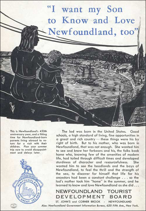 Tourism Advertisement, 1947 Tourism Advertisement, 1947