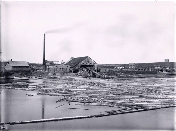 Botwoodville sawmill, ca. 1900 Botwoodville sawmill, ca. 1900