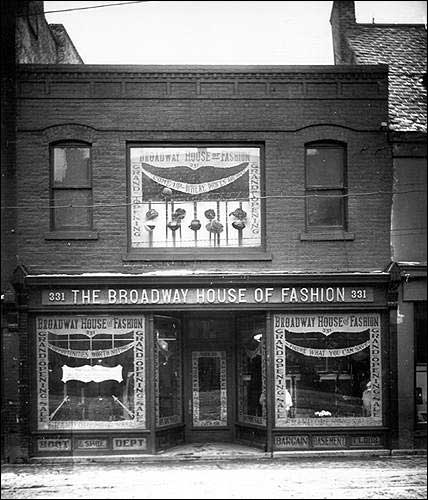 The Broadway House of Fashion, 331-333 Water Street, St. John's, n.d. The Broadway House of Fashion, 331-333 Water Street, St. John's, n.d.