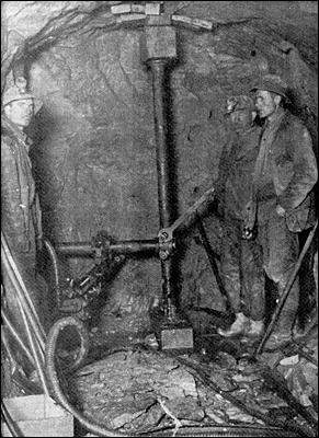 Miners Working Underground, Buchans, ca. 1928 Miners Working Underground, Buchans, ca. 1928