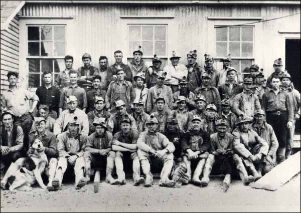 Buchans miners, ca. 1935 Buchans miners, ca. 1935