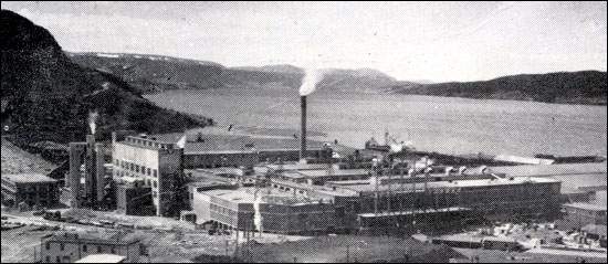 Corner Brook Pulp and Paper Mill, 1948 Corner Brook Pulp and Paper Mill, 1948