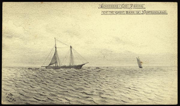 Schooners on the Grand Banks, 1894 Schooners on the Grand Banks, 1894