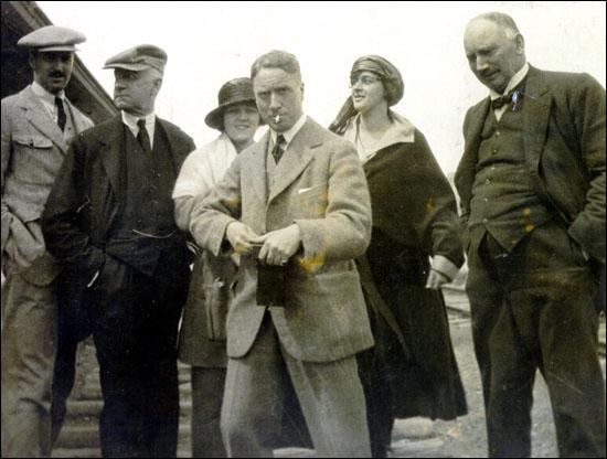 Harry Reid (Second from Left) and his Wife, ca. 1924 Harry Reid (Second from Left) and his Wife, ca. 1924