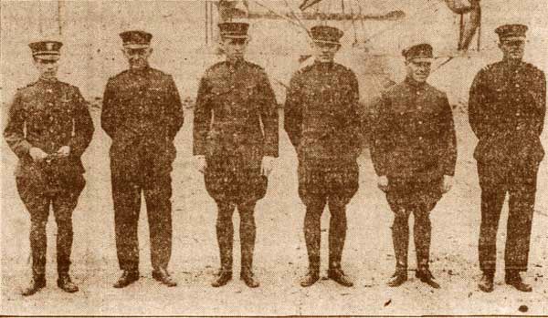 Lieutenant Commander Albert C. Read (far left) and Crew. n.d. Lieutenant Commander Albert C. Read (far left) and crew. n.d.