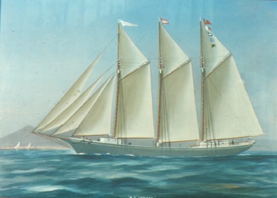 Schooner A. V. Conrad, n.d. Schooner A. V. Conrad, n.d.