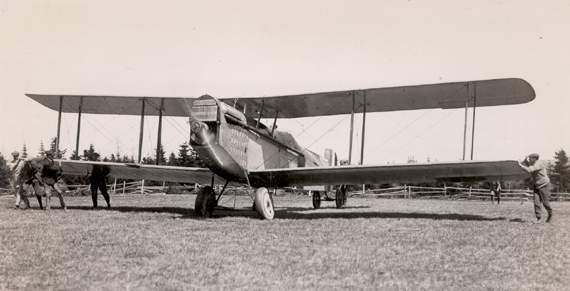 Sopwith Atlantic Biplane Flown by Hawker and Mackenzie-Grieve, 1919 Sopwith Atlantic Biplane Flown by Hawker and Mackenzie-Grieve, 1919