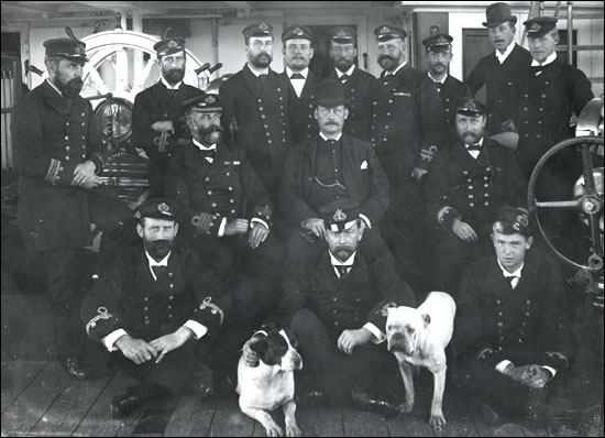 Reid Coastal Steamer Crew, ca. 1905 Reid Coastal Steamer Crew, ca. 1905