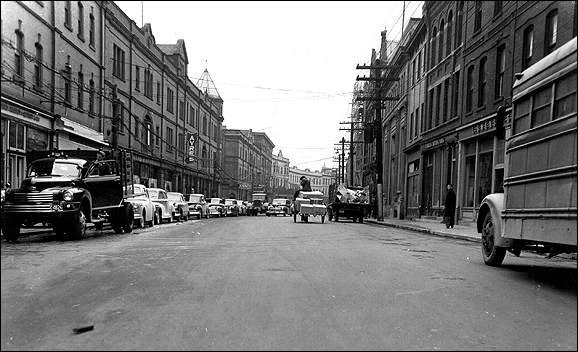 Water Street West, Ayre & Sons, St. John's, ca. 1948 Water Street West, Ayre & Sons, St. John's, ca. 1948