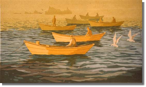 Pêche à l'encornet à la turlutte Pêche à l'encornet à la turlutte