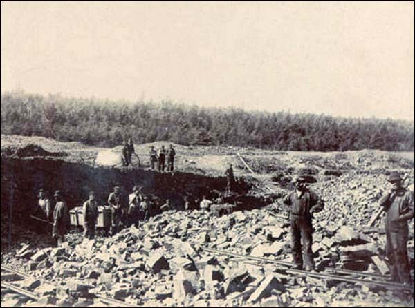 Mine Wabana, vers 1905 Mine Wabana, vers 1905