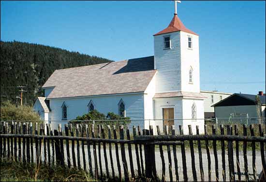 L'église anglicane, Plaisance