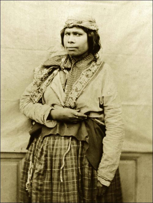 Femme mi'kmaq non identifiée, vers 1857-1859 Femme mi'kmaq non identifiée, vers 1857-1859