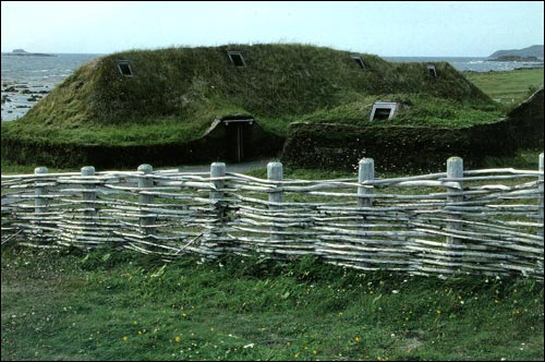 Maison en tourbe, l'Anse aux Meadows