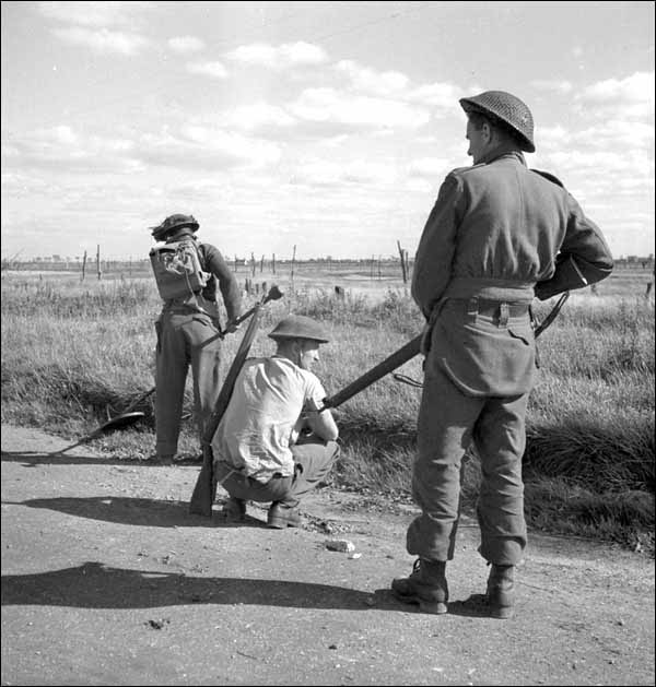 Des membres de la 7e Compagnie de campagne, le 16 septembre 1944