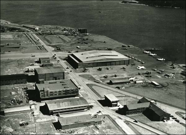 La base d'Argentia, en 1943 La base d'Argentia, en 1943