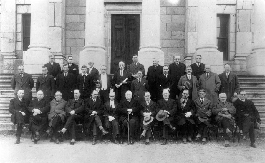 La Chambre d'assemblée de Terre-Neuve, 1933 La Chambre d'assemblée de Terre-Neuve, 1933