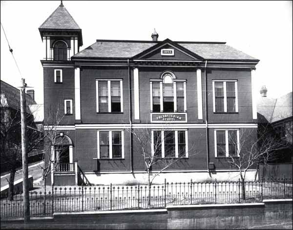 École presbytérienne à St. John's, s.d. École presbytérienne à St. John's, s.d.