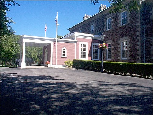 Government House, côté nord