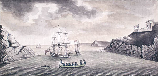 Navires militaires à St. John's, 1786 Navires militaires à St. John's, 1786