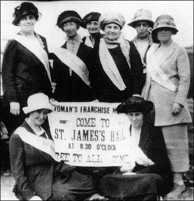 Suffragettes de Terre-Neuve, années 1920 Suffragettes de Terre-Neuve, années 1920
