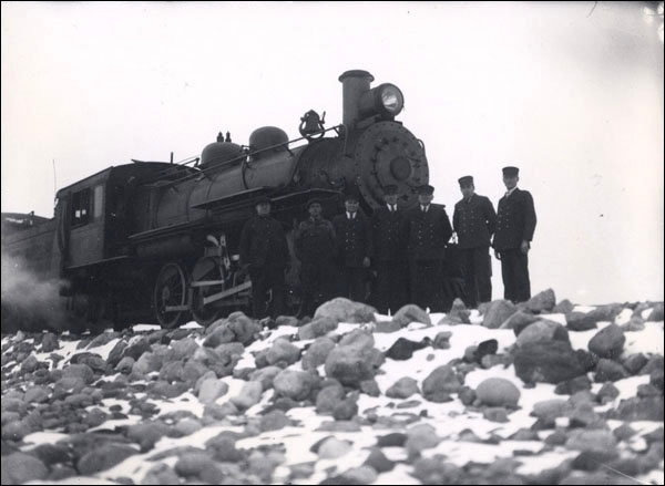 La locomotive no 191, dans les années 1920 La locomotive no 191, dans les années 1920