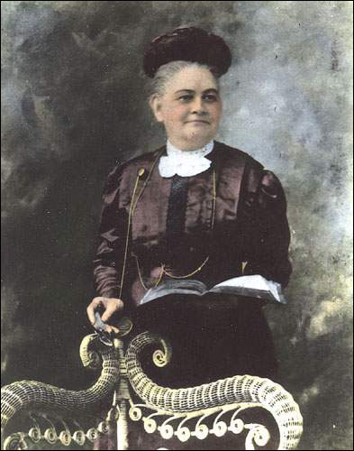 Alice Belle Garrigus, en 1910 Alice Belle Garrigus, en 1910