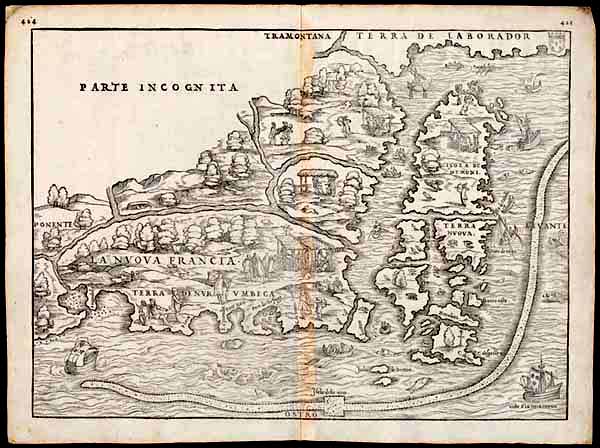 Carte de la Nouvelle France, s.d. Carte de la Nouvelle France, s.d.
