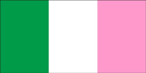 Le rose, blanc et vert Le rose, blanc et vert