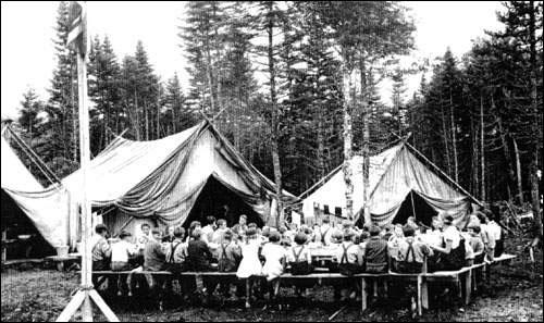 Écoliers de Markland, vers 1935 Écoliers de Markland, vers 1935