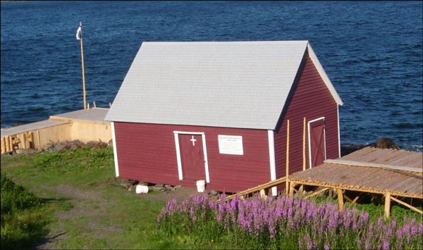 L'entrepôt Casey, Conche (T.-N.-L.), après sa restauration