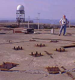 Fondations de la première station radar Fondations de la première station radar