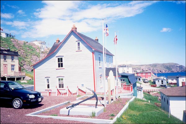 La maison Blundon de Bay De Verde, à T.-N.-L. La maison Blundon de Bay De Verde, à T.-N.-L.