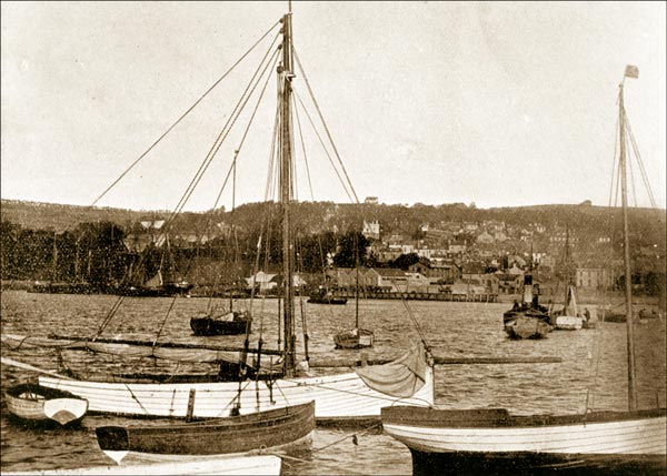 Le port de Teignmouth, Angleterre, s.d. Le port de Teignmouth, Angleterre, s.d.