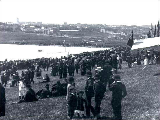 Les régates de St. John's, vers les années 1890