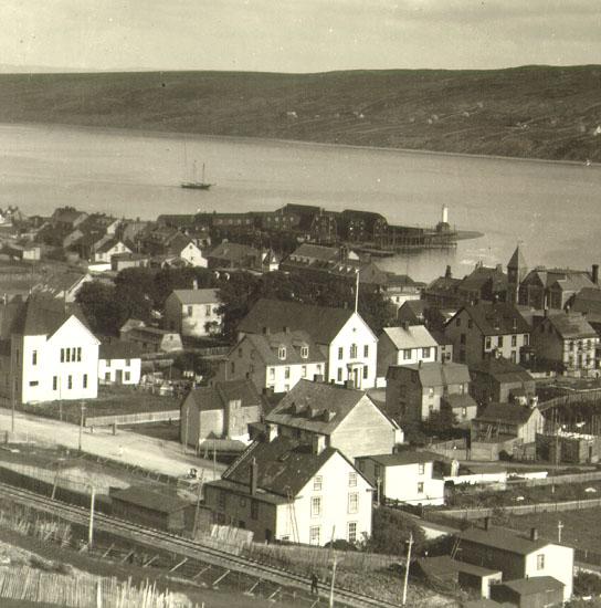 La rive d'Harbour Grace, vers 1911 La rive d'Harbour Grace, vers 1911