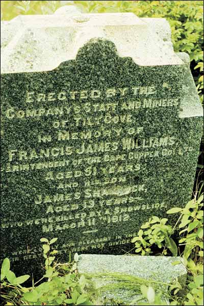 Gravestone of Francis Williams Gravestone of Francis Williams