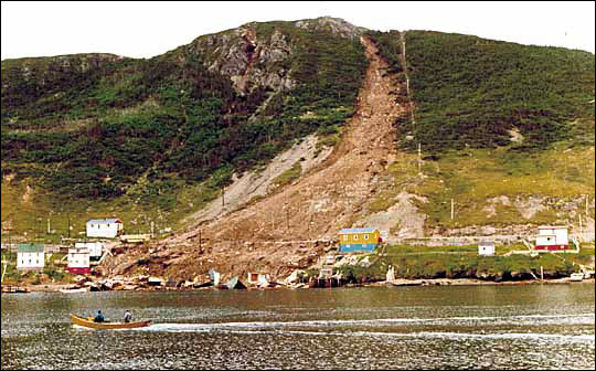 Harbour Breton Landslide, 1973 Harbour Breton Landslide, 1973
