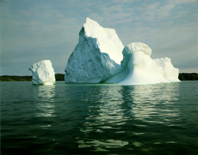 Iceberg in Little Harbour, Notre Dame Bay Iceberg in Little Harbour, Notre Dame Bay