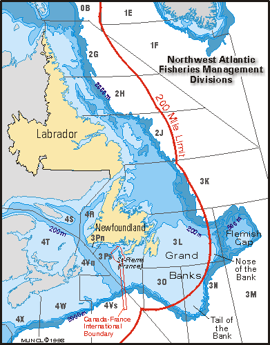 Fishing Banks and Management Zones Fishing Banks and Management Zones