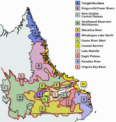 The Ecoregions of Labrador The Ecoregions of Labrador