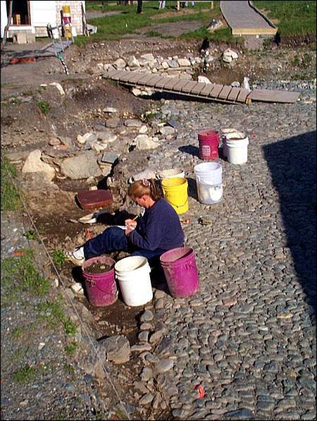 Archaeological dig, Ferryland Archaeological dig, Ferryland