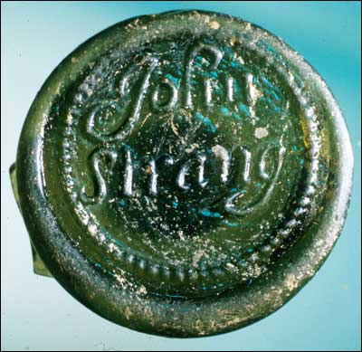 Bottle Seal John Strang Bottle Seal John Strang