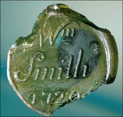 Bottle Seal Wm. Smith 172? Bottle Seal Wm. Smith 172?