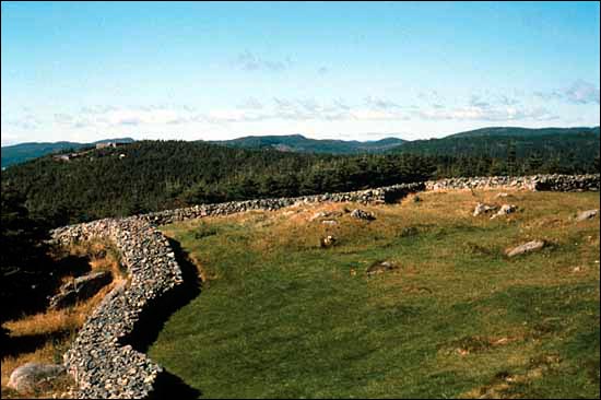 Breastwork Surrounding Fort Royal Breastwork Surrounding Fort Royal