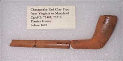 Chesapeake Red Clay Pipe Chesapeake Red Clay Pipe